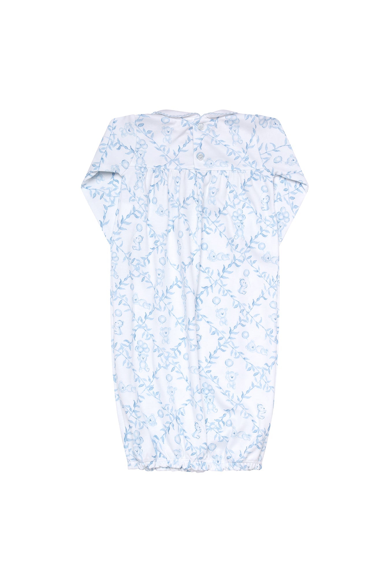Image of Blue Bears Trellace Baby Gown